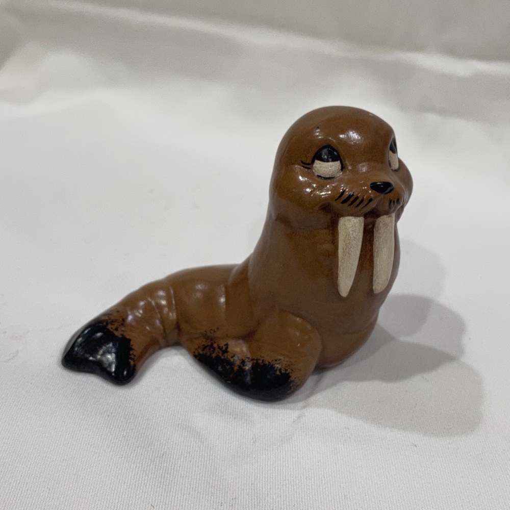 Vintage Studio Signed Walrus